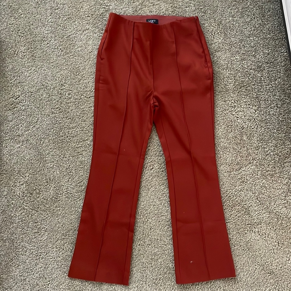 LOFT Cropped Flare Pant